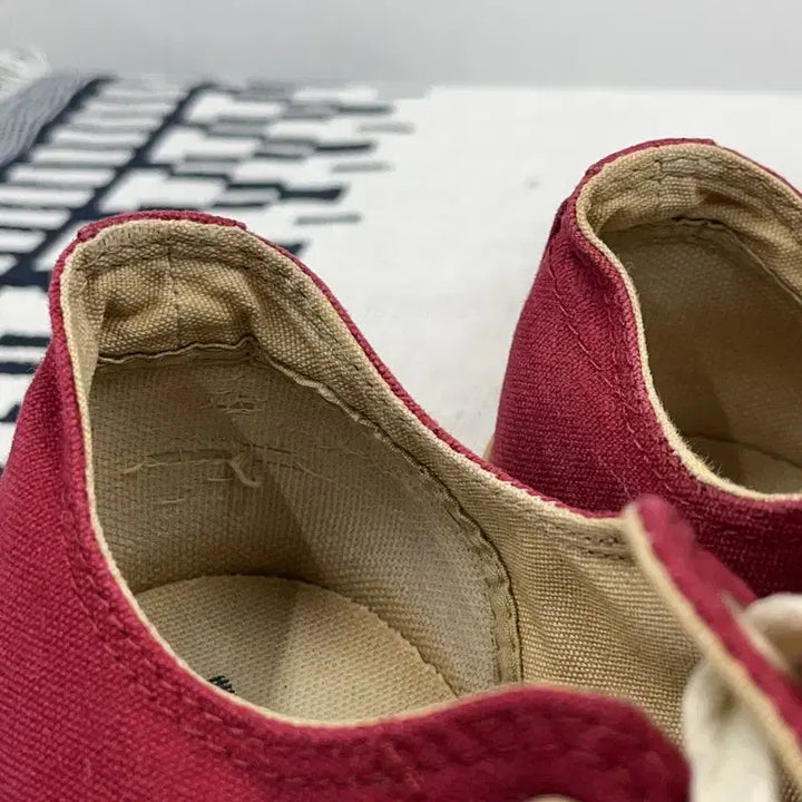 [BUNJANG] Converse Red Wine Low Sneakers 270 / 컨버스 레드와인 로우 스니커즈 270 E02346