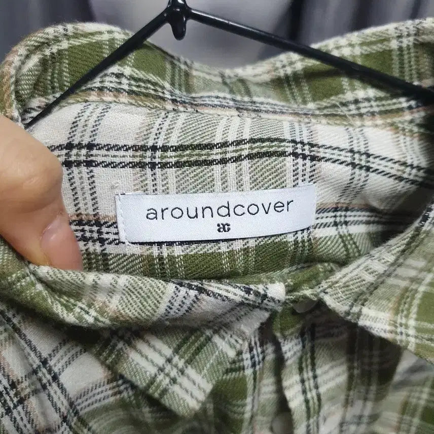 [BUNJANG] Around Cover Western Check Shirt / 어라운드커버 웨스턴 체크남방