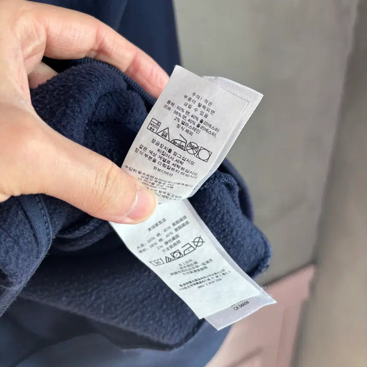 [BUNJANG] Polo Ralph Lauren Half-Zip Sweatshirt Navy / 폴로 랄프로렌 반집업 맨투맨 네이비