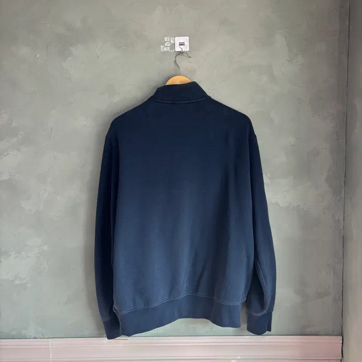 [BUNJANG] Polo Ralph Lauren Half-Zip Sweatshirt Navy / 폴로 랄프로렌 반집업 맨투맨 네이비