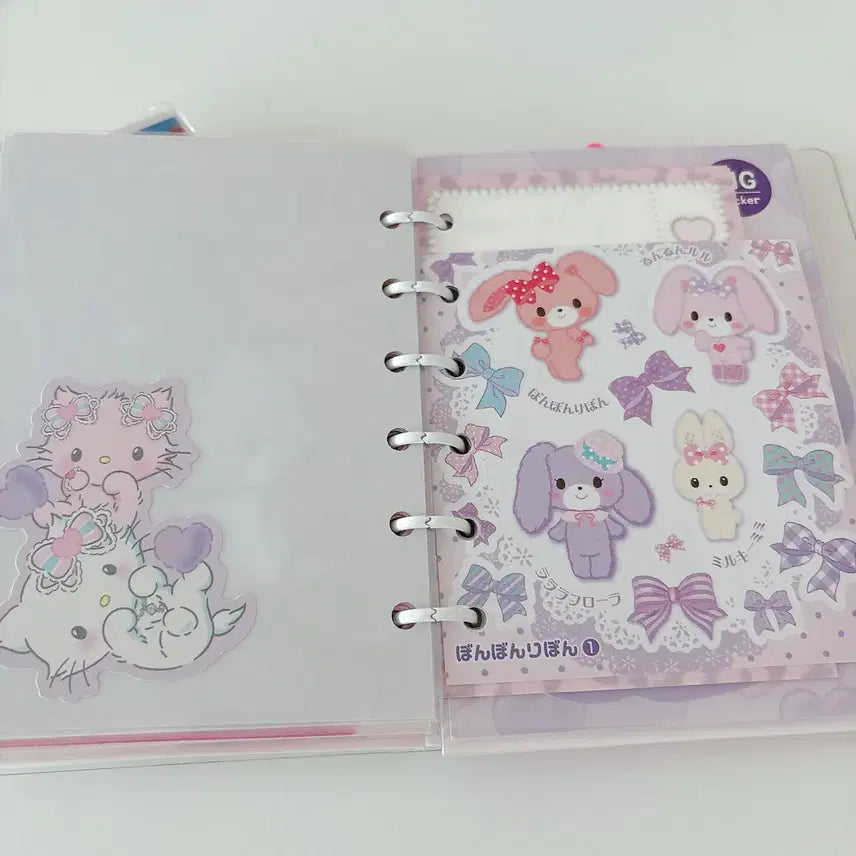 [BUNJANG] Sanrio Hello Kitty Custom Diary Set / 산리오 키티 다이어리 커스텀 고전키티 다이어리 셋업