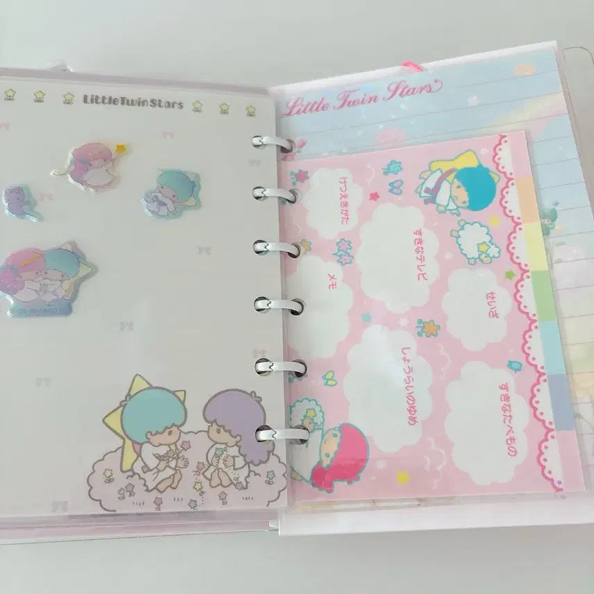 [BUNJANG] Sanrio Hello Kitty Custom Diary Set / 산리오 키티 다이어리 커스텀 고전키티 다이어리 셋업