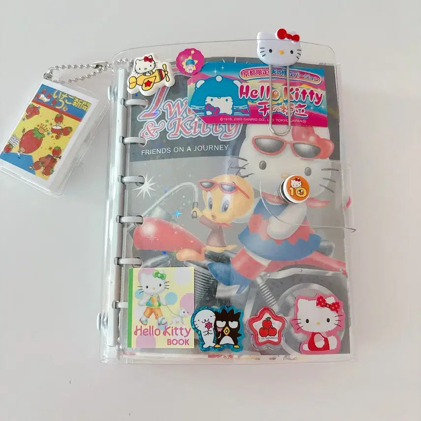 [BUNJANG] Sanrio Hello Kitty Custom Diary Set / 산리오 키티 다이어리 커스텀 고전키티 다이어리 셋업