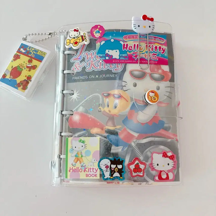 [BUNJANG] Sanrio Hello Kitty Custom Diary Set / 산리오 키티 다이어리 커스텀 고전키티 다이어리 셋업
