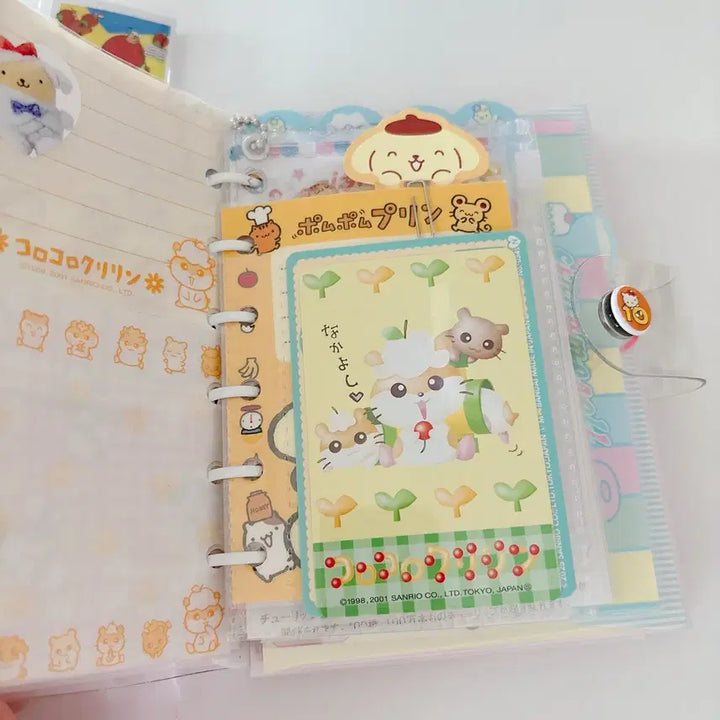 [BUNJANG] Sanrio Hello Kitty Custom Diary Set / 산리오 키티 다이어리 커스텀 고전키티 다이어리 셋업