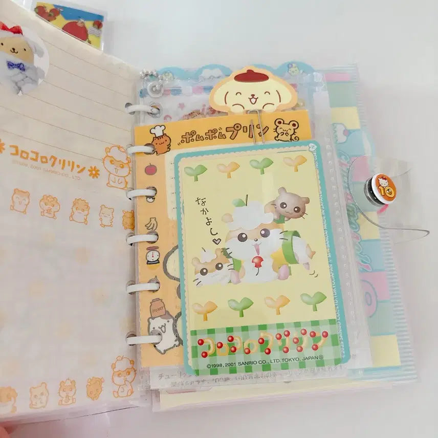 [BUNJANG] Sanrio Hello Kitty Custom Diary Set / 산리오 키티 다이어리 커스텀 고전키티 다이어리 셋업