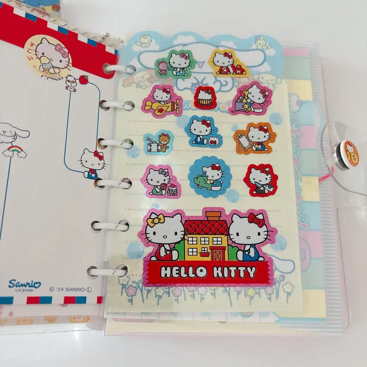 [BUNJANG] Sanrio Hello Kitty Custom Diary Set / 산리오 키티 다이어리 커스텀 고전키티 다이어리 셋업
