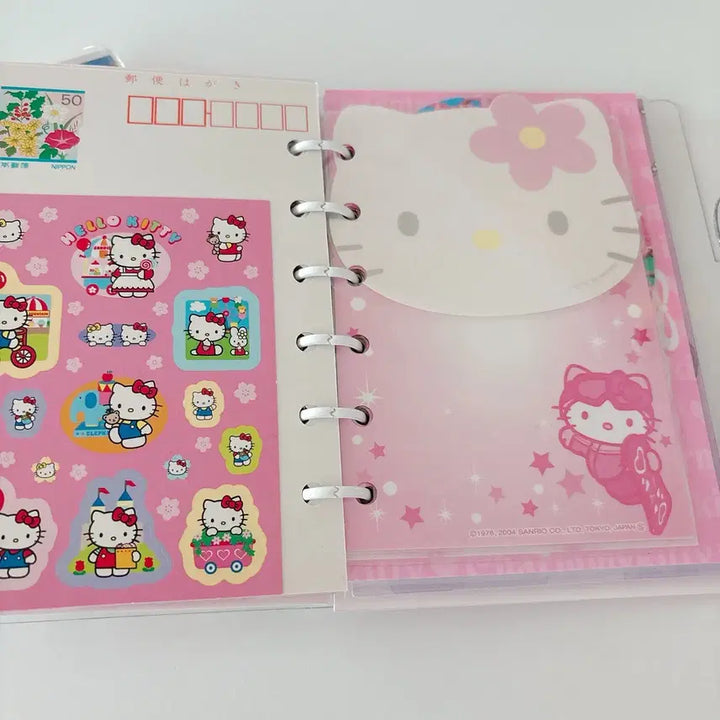 [BUNJANG] Sanrio Hello Kitty Custom Diary Set / 산리오 키티 다이어리 커스텀 고전키티 다이어리 셋업