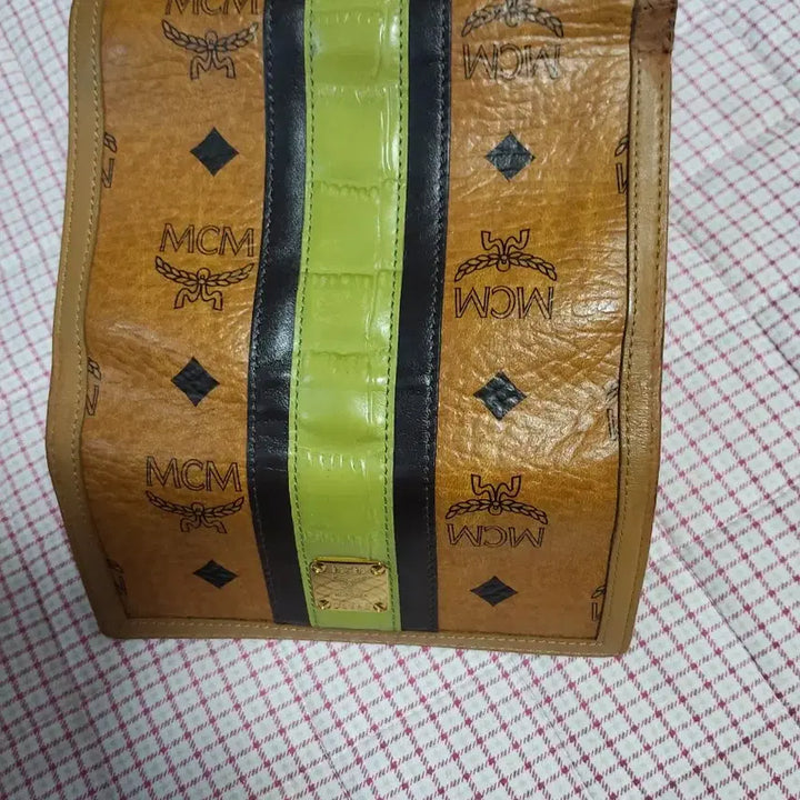 [BUNJANG] MCM Wallet Brown/Green / MCM 지갑 브라운/그린 Wallet