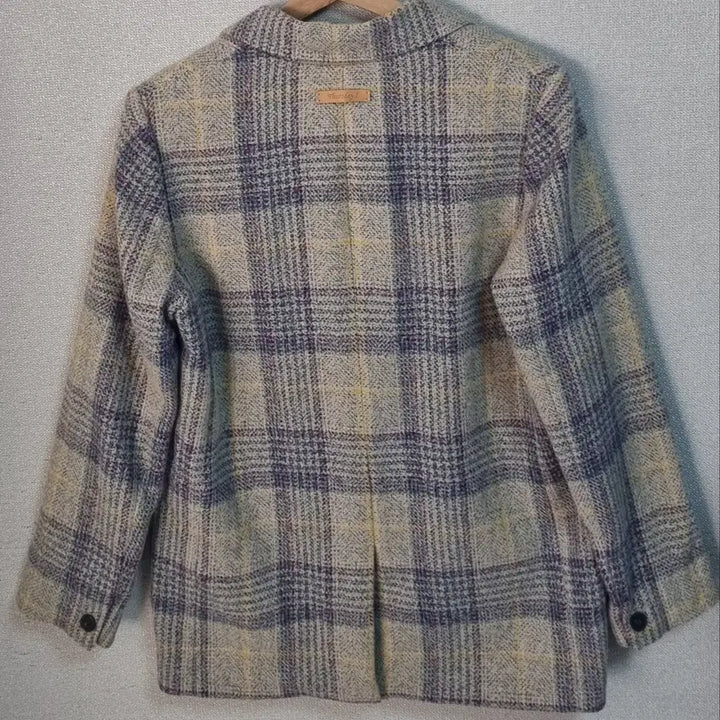 [BUNJANG] Thursday Island Check Wool Blend Jacket / S ) 써스데이아일랜드 체크 울혼방 자켓