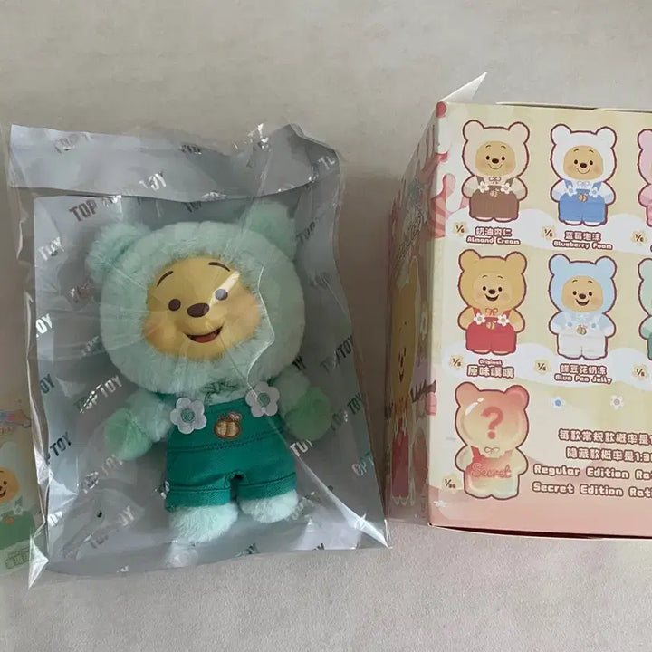 [BUNJANG] TopToy Winnie the Pooh Candy Bear Green Toy / 탑토이 곰돌이 푸우 캔디베어 초록색