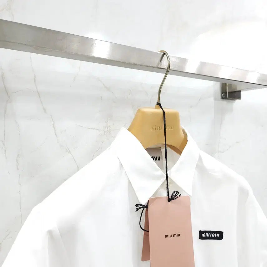 [BUNJANG] Miu Miu Bandana Poplin Dress White / 38 / 미우미우 반다나 포플린 드레스 화이트 원피스 MF5902