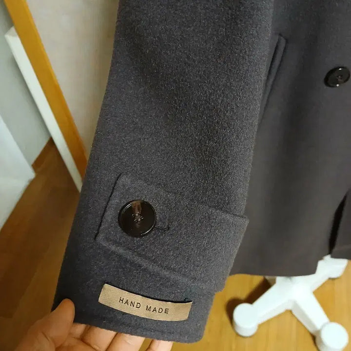 [BUNJANG] TRILLION Long Coat - Purple - Size 66 / TRILLION 롱코트 상태좋아요