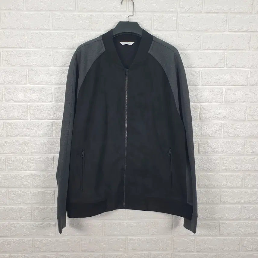 [BUNJANG] ZIOZIA Suede Zip-up Cardigan / [110]지오지아 스웨이드 집업 가디건