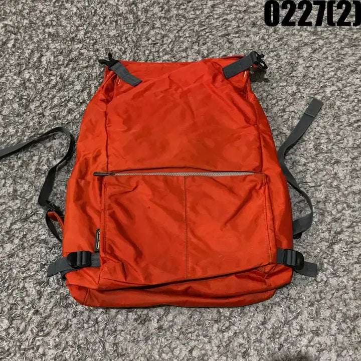 [BUNJANG] Airwalk Orange Backpack / Airwalk 오렌지색 백팩 가방