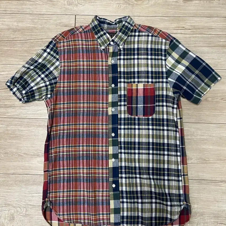 [BUNJANG] BEAMS+ Multicolor Check Shirt / BEAMS+ 멀티컬러 체크 셔츠 L