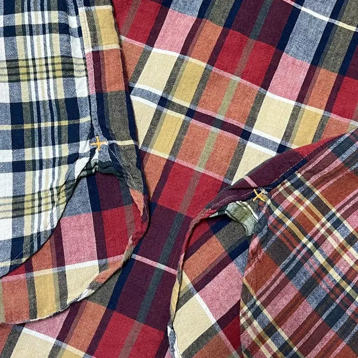 [BUNJANG] BEAMS+ Multicolor Check Shirt / BEAMS+ 멀티컬러 체크 셔츠 L