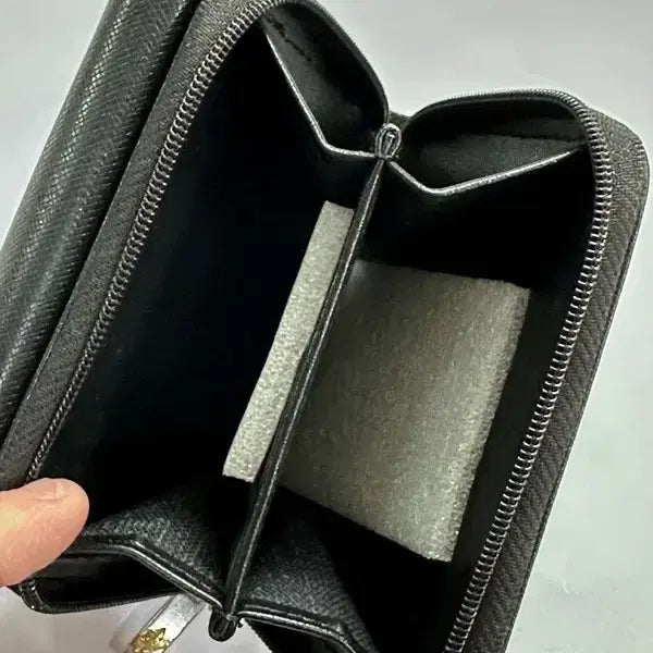 [BUNJANG] HARUMI Leather Women's Wallet Card Holder / [OS] (미사용품) HARUMI 레더 여성지갑 카드지갑