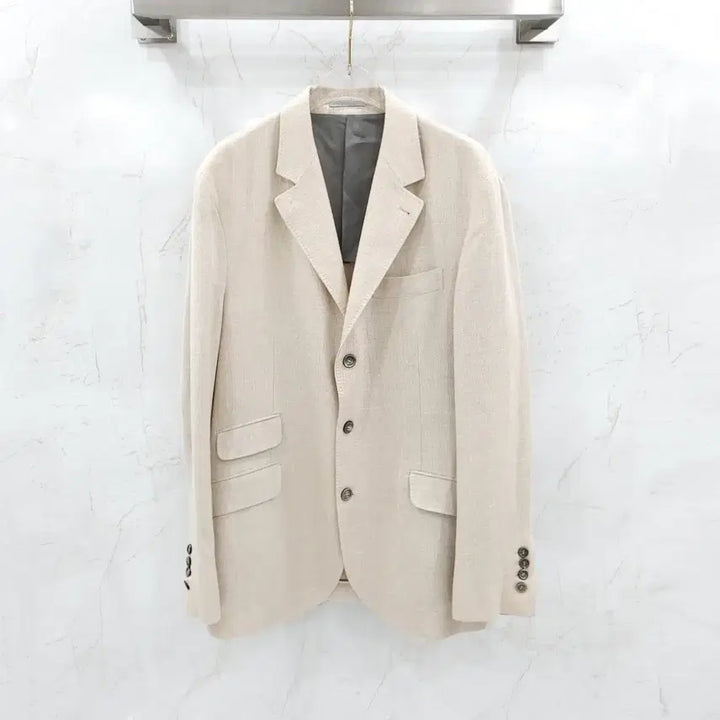 [BUNJANG] Brunello Cucinelli Beige Jacket Pants Suit Set / 50 / 브루넬로 쿠치넬리 베이지 자켓 팬츠 수트 세트