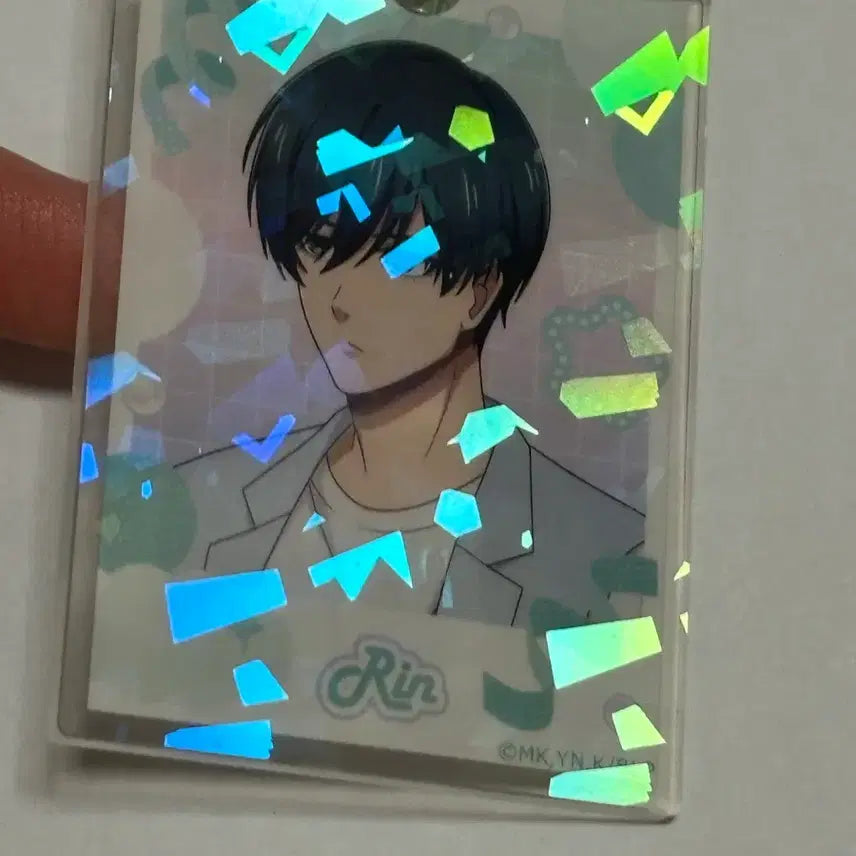 [BUNJANG] Blue Lock Itoshi Rin Bubble Series Acrylic Keyring / 블루록 이토시 린 비눗방울 시리즈 아크릴 키링