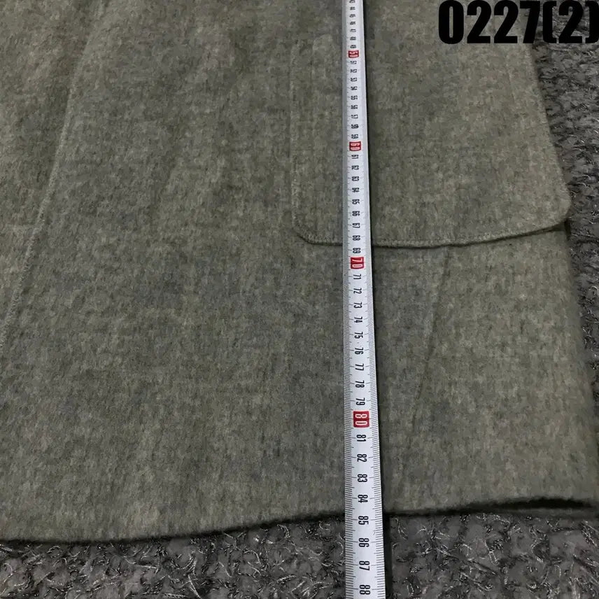 [BUNJANG] VOV Gray Wool Coat (M) / VOV 그레이 울 코트 m