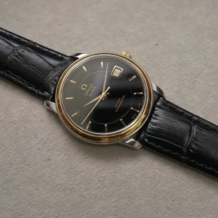 [BUNJANG] Omega DeVille 18k Gold Chronometer Co-Axial Watch / 오메가 드빌 18k콤비 크로노미터 코엑시얼