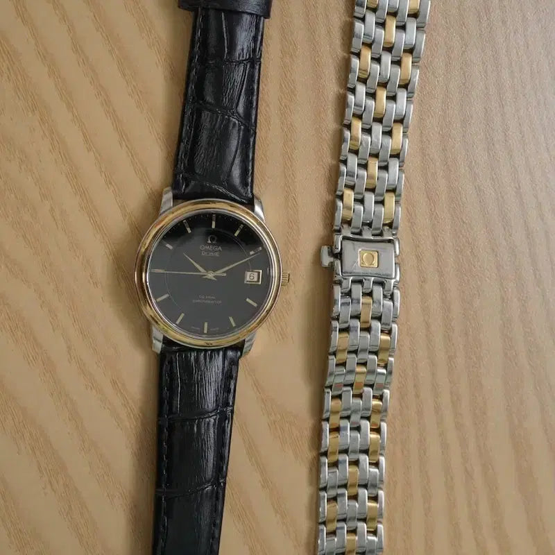 [BUNJANG] Omega DeVille 18k Gold Chronometer Co-Axial Watch / 오메가 드빌 18k콤비 크로노미터 코엑시얼