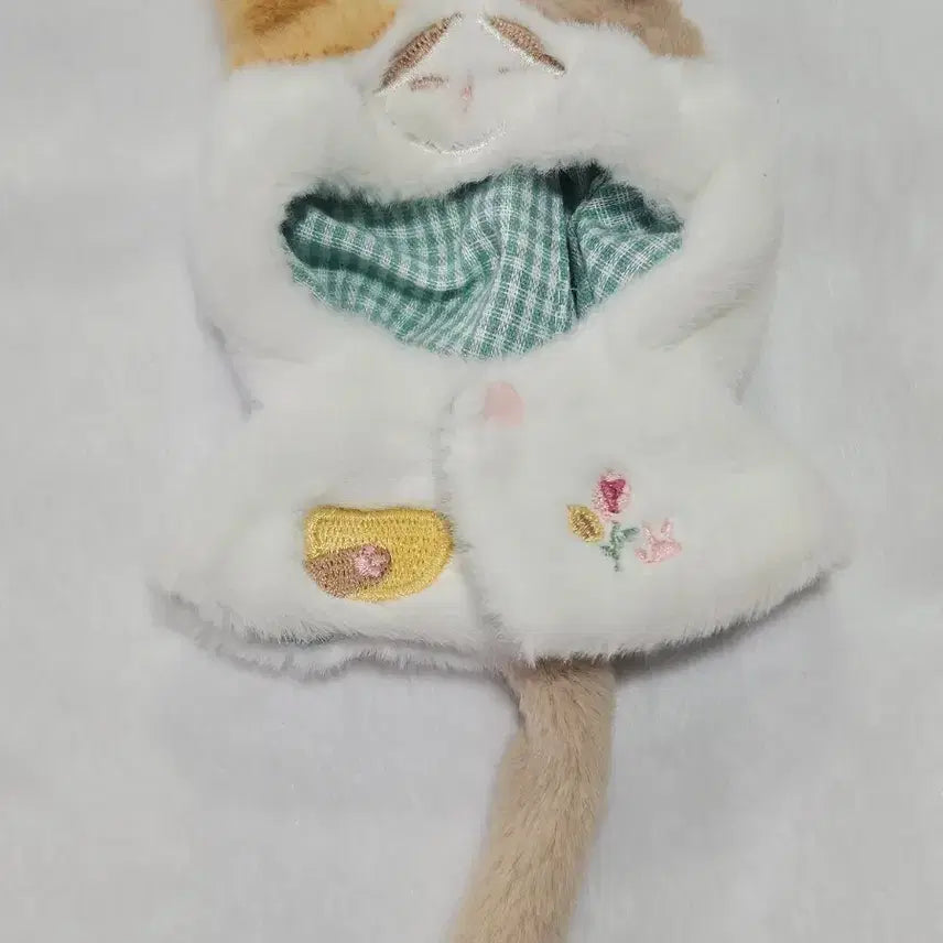 [BUNJANG] 10cm Doll Cat Cape / 10cm 인형옷 고양이 망토 케이프