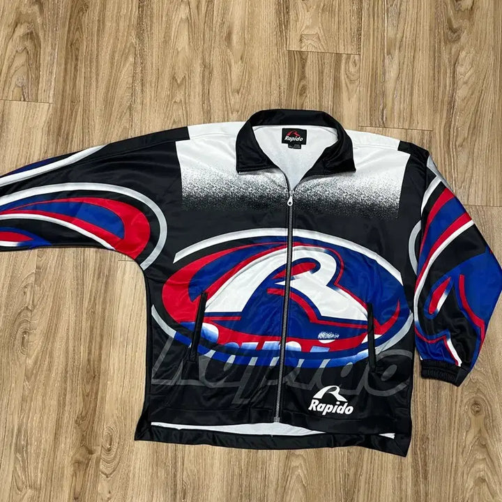 [BUNJANG] Lapido Old School Track Top Jersey / 라피도 올드스쿨 트랙탑 져지