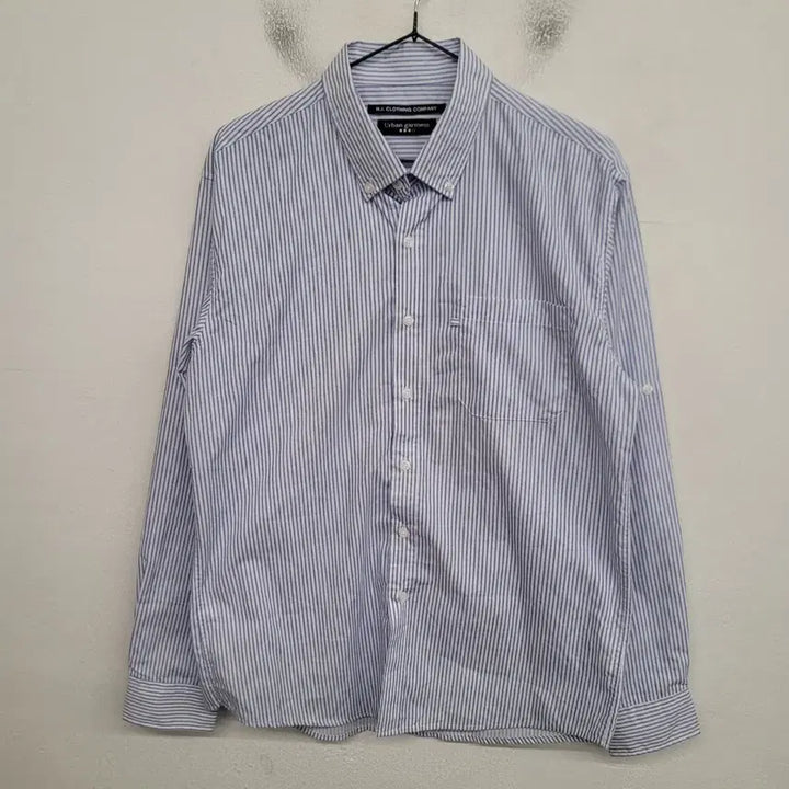 [BUNJANG] N.J. Striped Shirt / [95/M] N.J. 스트라이프 셔츠