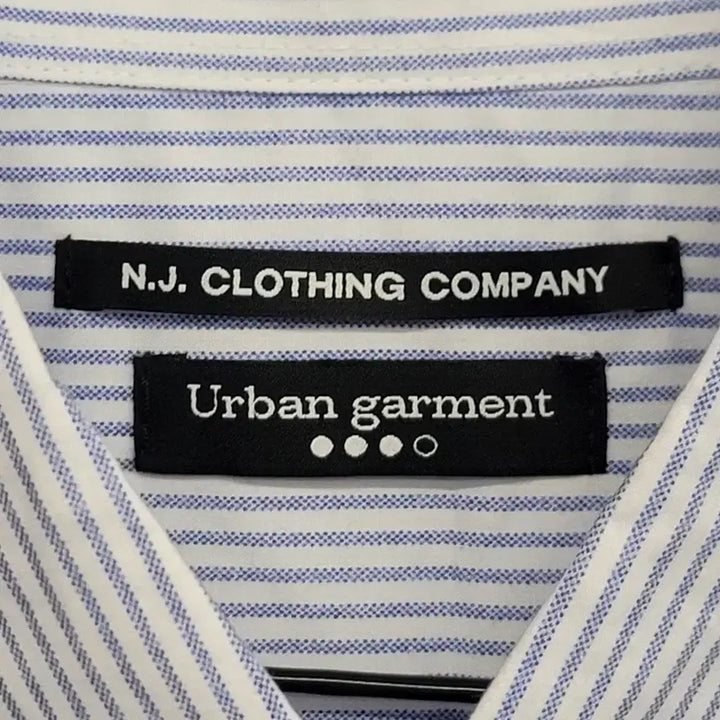 [BUNJANG] N.J. Striped Shirt / [95/M] N.J. 스트라이프 셔츠