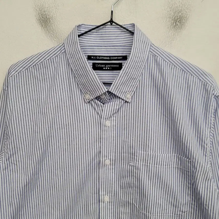 [BUNJANG] N.J. Striped Shirt / [95/M] N.J. 스트라이프 셔츠