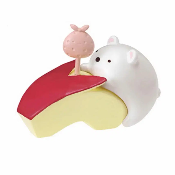 [BUNJANG] Re-Ment Sumikko Gurashi Rabbit Apple Lunch Box Figure / 리멘트 스밋코 도시락 토끼 사과 식완