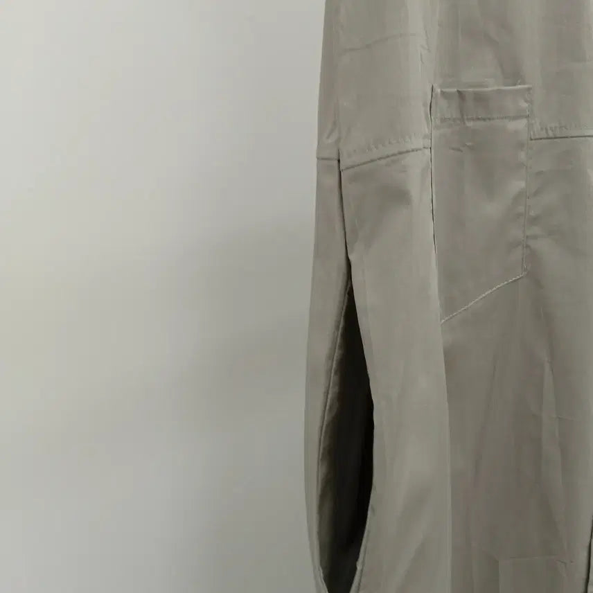 [BUNJANG] Khaki Sleeveless Mini Dress / 카키 민소매 오버핏 원피스