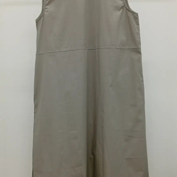 [BUNJANG] Khaki Sleeveless Mini Dress / 카키 민소매 오버핏 원피스