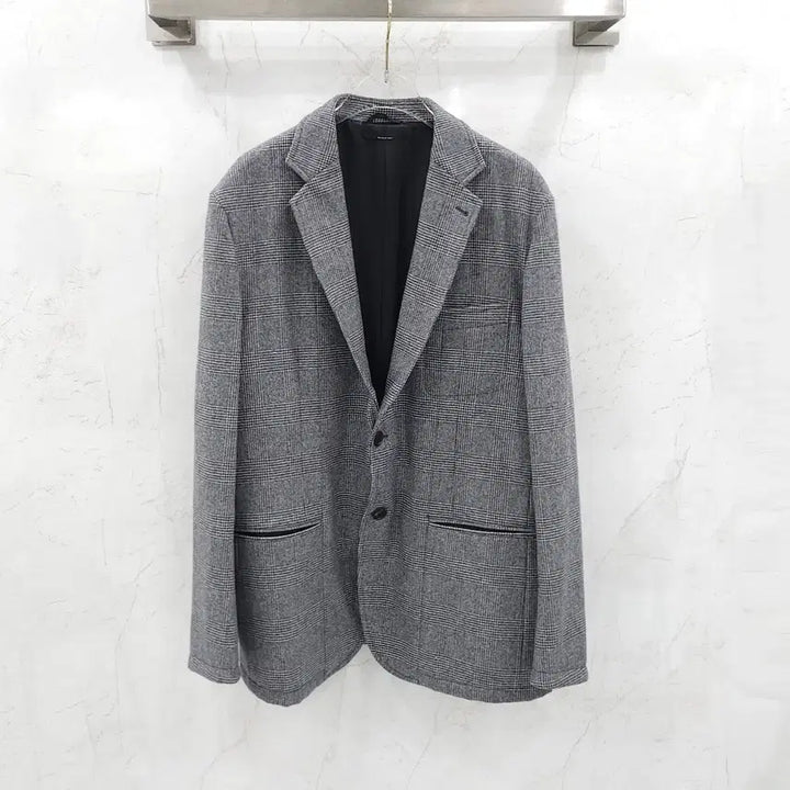 [BUNJANG] Hermes Blazer Jacket (Check Pattern) / 54 / 에르메스 체크 블레이저 자켓