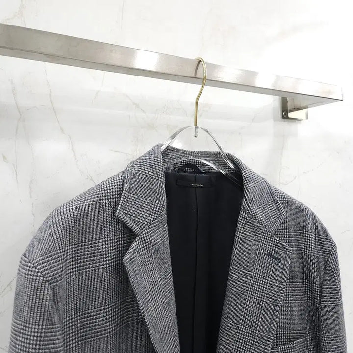 [BUNJANG] Hermes Blazer Jacket (Check Pattern) / 54 / 에르메스 체크 블레이저 자켓