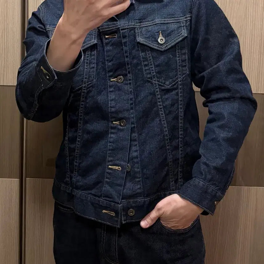 [BUNJANG] Uniqlo Denim Jacket L / 유니클로 데님자켓 L 남녀공용