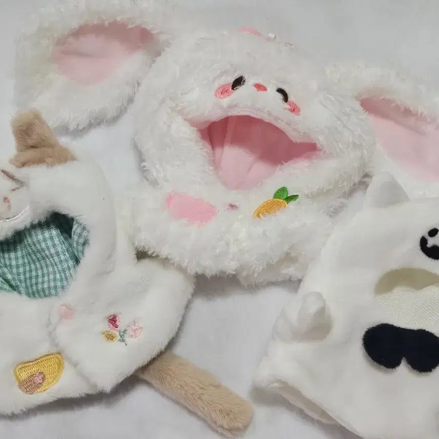 [BUNJANG] 10cm Doll Cape Set / 10cm 인형옷 망토 케이프 3종 일괄