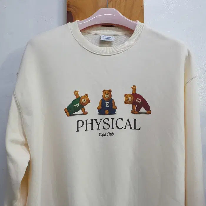 [BUNJANG] Yoga Bear Sweatshirt (105) / 요가베어 스웨트 맨투맨(105)