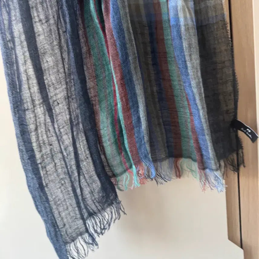 [BUNJANG] Paul Smith Linen Scarf / 폴스미스 린넨 머플러 50@180