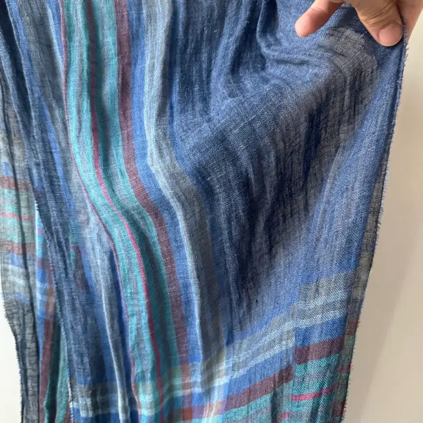 [BUNJANG] Paul Smith Linen Scarf / 폴스미스 린넨 머플러 50@180