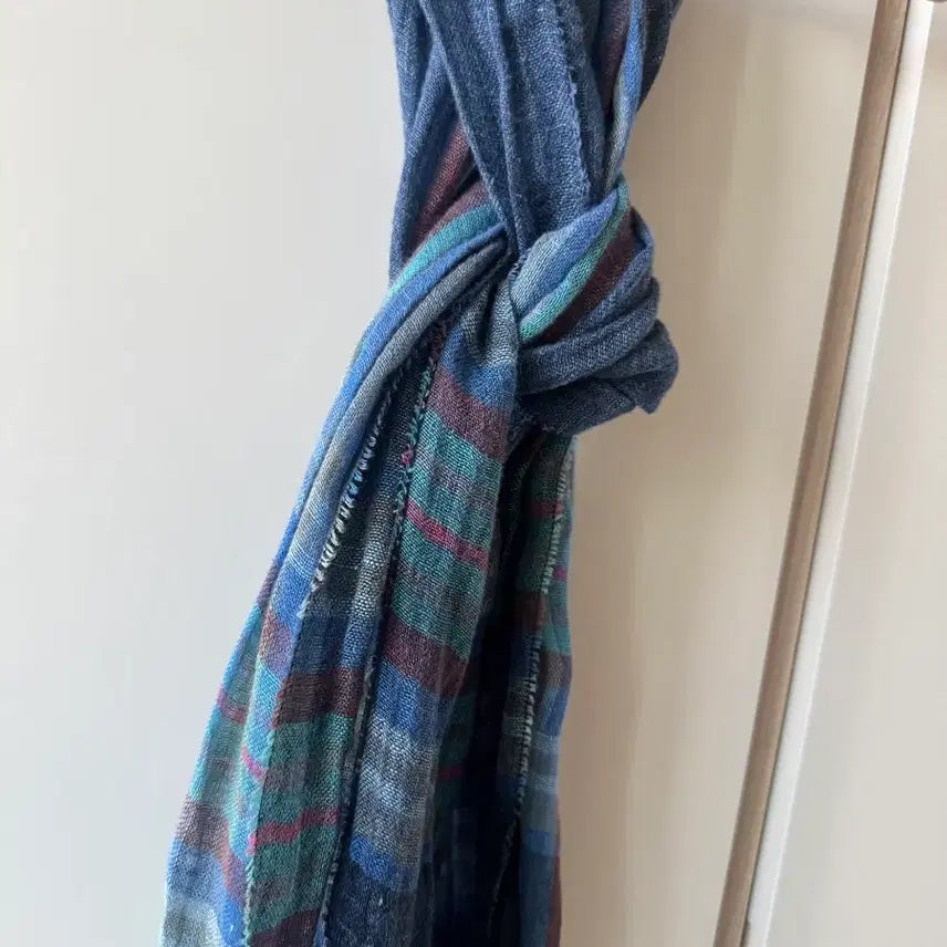 [BUNJANG] Paul Smith Linen Scarf / 폴스미스 린넨 머플러 50@180