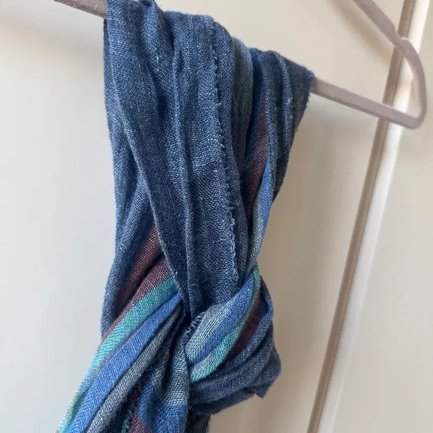 [BUNJANG] Paul Smith Linen Scarf / 폴스미스 린넨 머플러 50@180