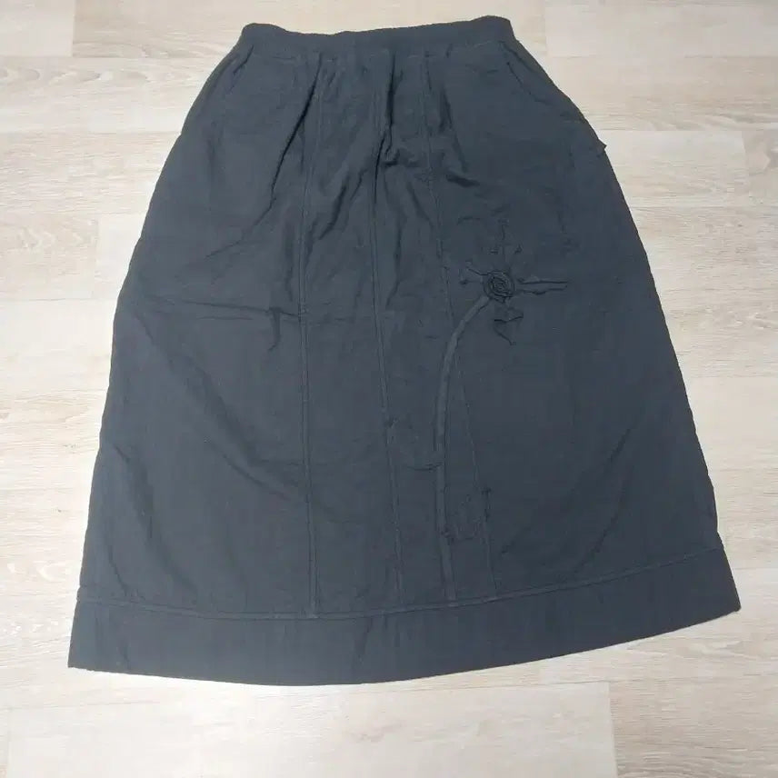 [BUNJANG] Black Long Skirt / 따뜻하고 도톰한 스커트