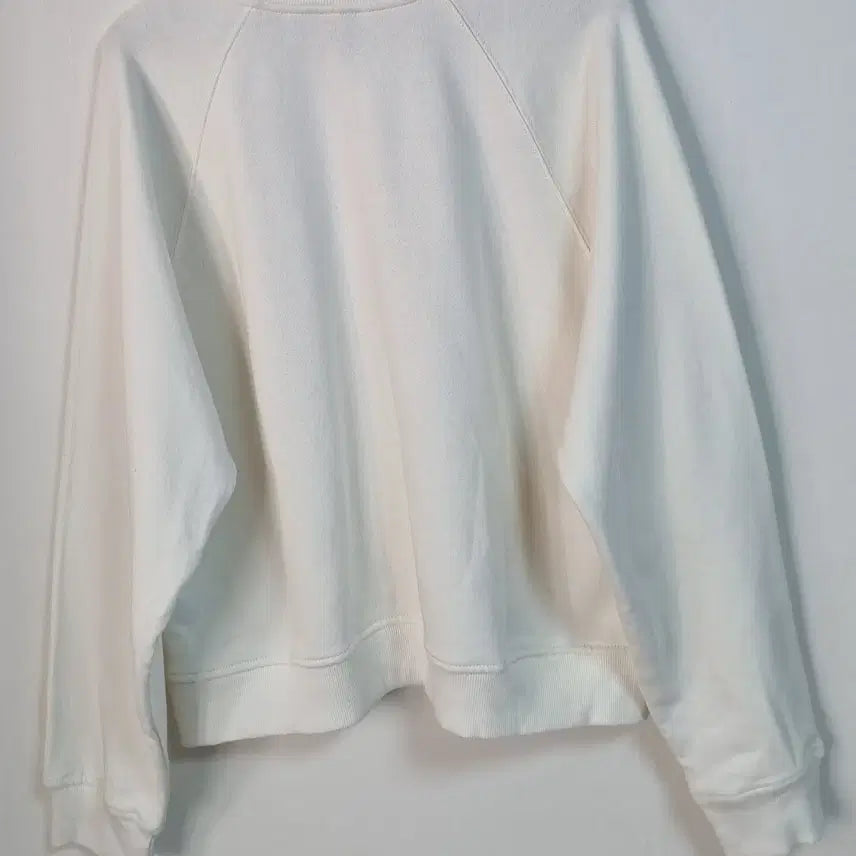 [BUNJANG] H&M Ivory Oversized Sweatshirt / 새상품) 오버핏 M ) H&M 아이보리 맨투맨