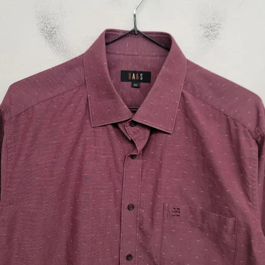 [BUNJANG] Daks Pattern Shirt / [105/XL] 닥스 패턴 셔츠