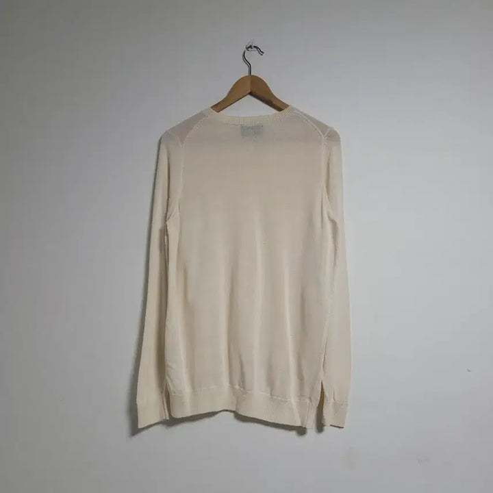 [BUNJANG] Kappa Ivory Long Sleeve Mesh Knit Top (M) / (M) KAPPA 카파 아이보리 긴팔 니트 롱 슬리브 매쉬 아크릴