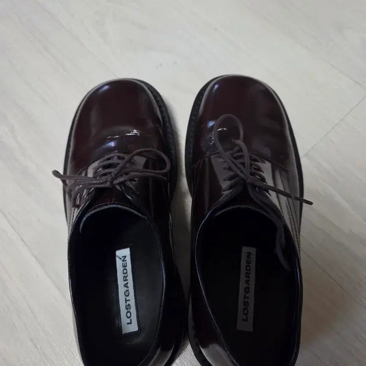 [BUNJANG] Lost Garden Forik Brown Derby Shoes / 로스트가든 포릭 브라운 더비 250