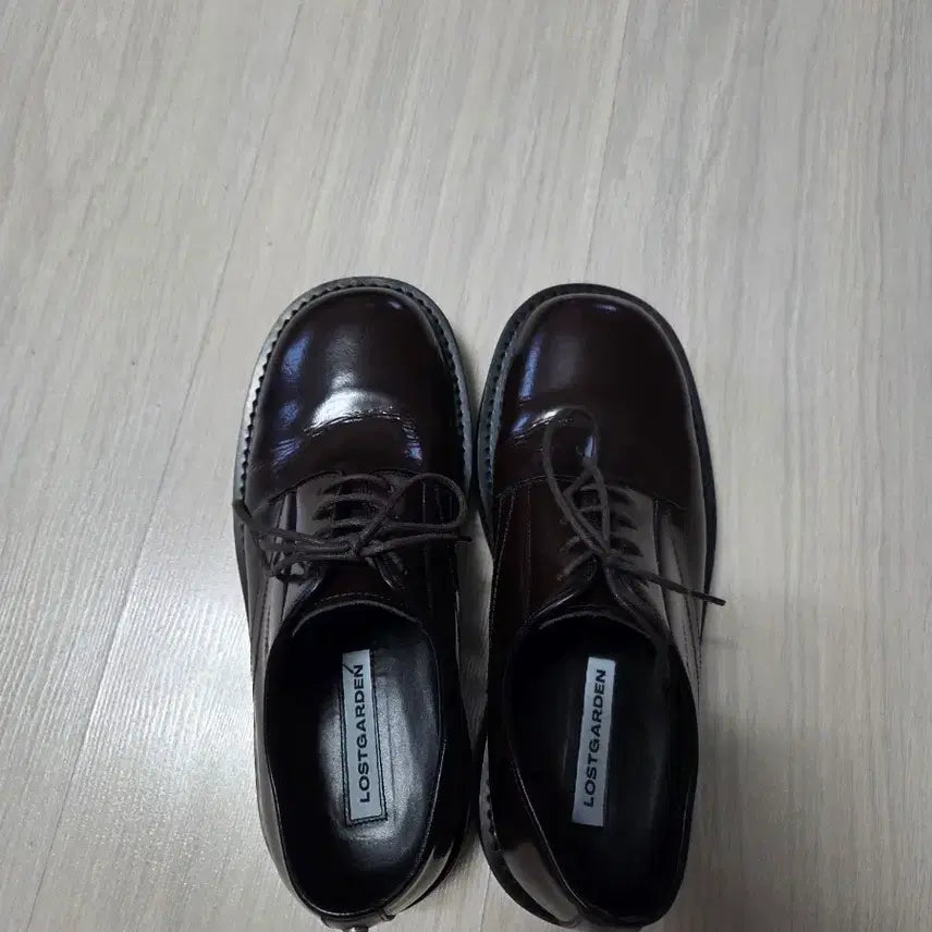 [BUNJANG] Lost Garden Forik Brown Derby Shoes / 로스트가든 포릭 브라운 더비 250